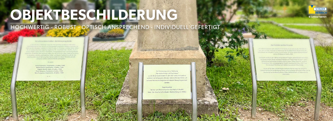 Objektbeschilderung